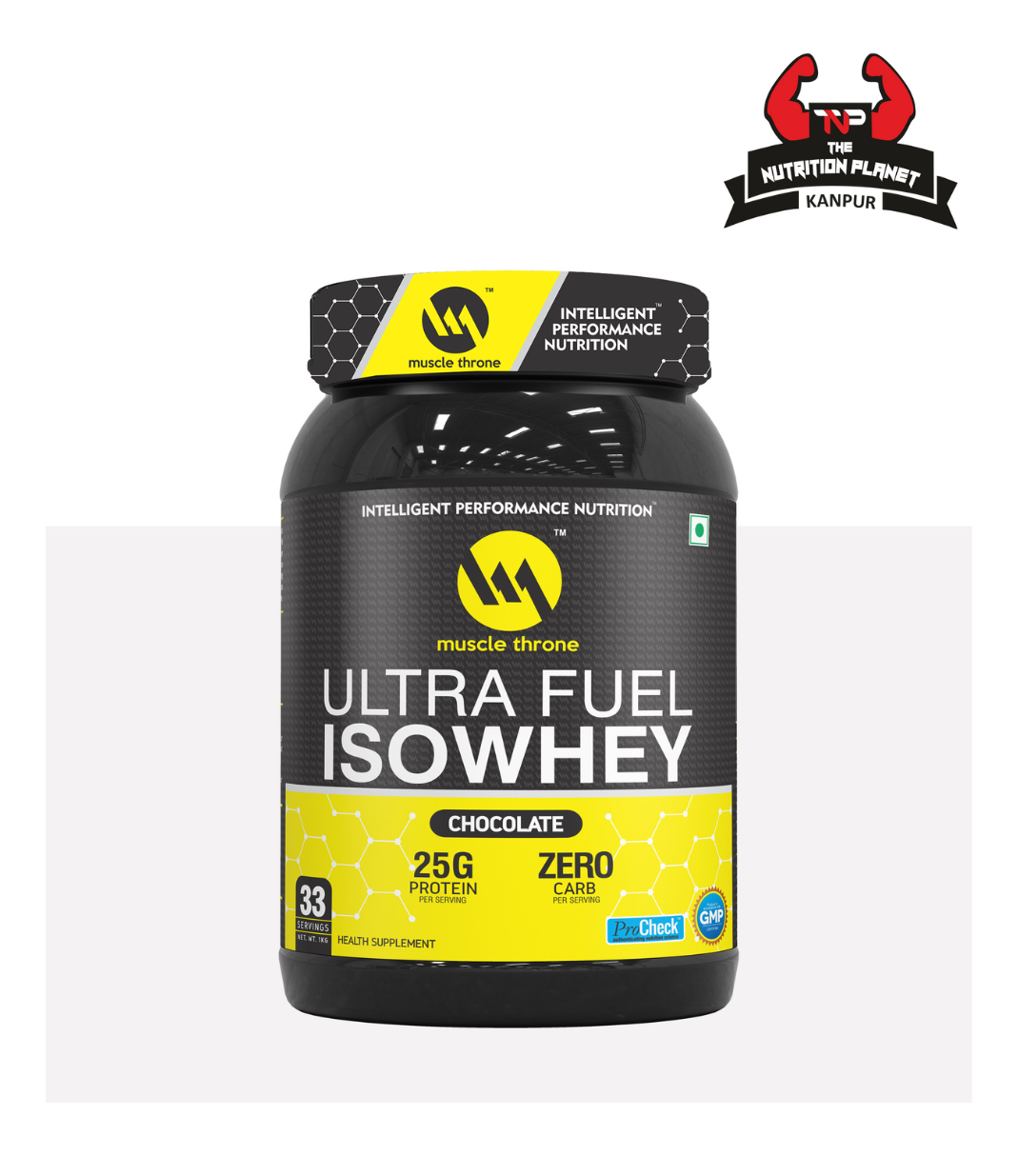 Muscle Throne ULTRA Isolate Whey Protein 2 KG